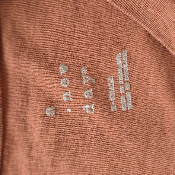 A New Day Women's Short Sleeve T-Shirt Size X-Small Burnt Orange Crew Neck - Picture 8 of 9
